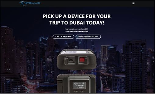 Dubai SatCom Marketing Campaign