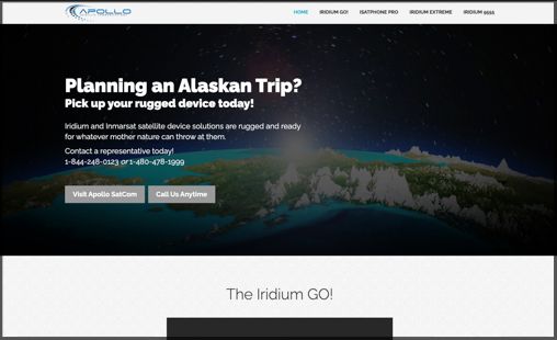 Alaskan Satellite Marketing Campaign