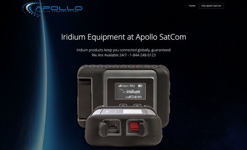 Iridium Equipment Marketing Campaign