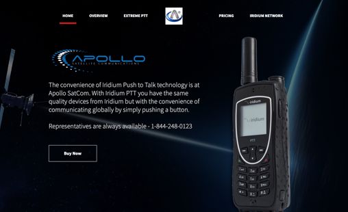 Iridium Push to Talk Marketing Campaign